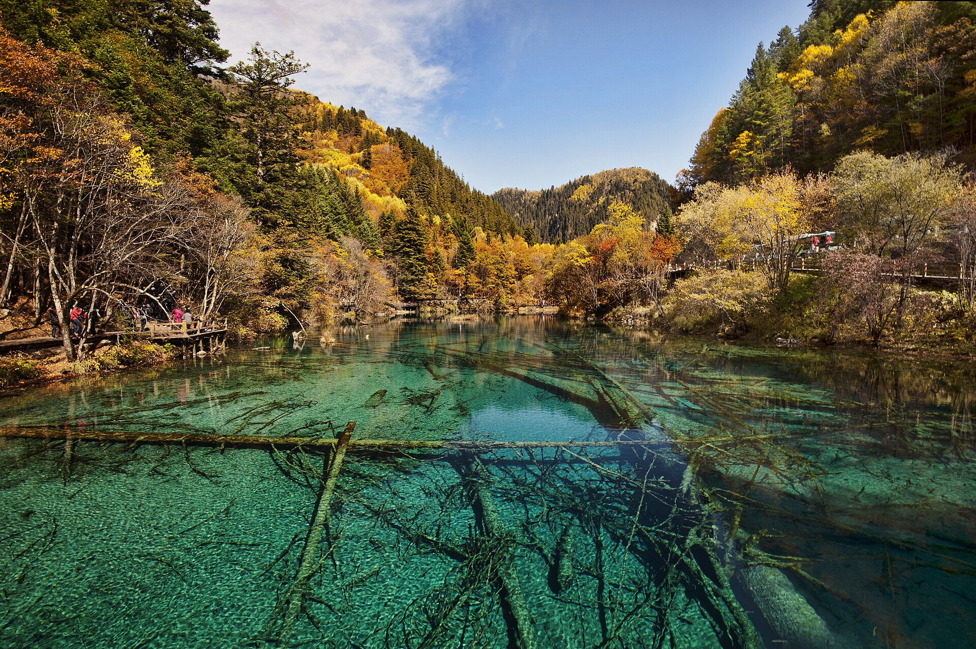 Five Flower Lake, Jiuzhaigou